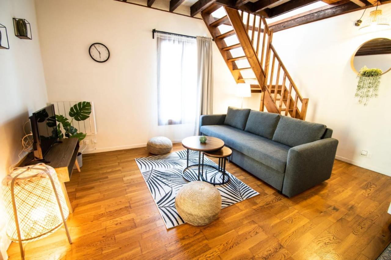 Appartement 2 Pieces Cocooning, Comme Chez Vous ! Pontoise Ngoại thất bức ảnh